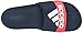 adidas Women's Adilette Supercloud Plus, Midnight Grey/Flash Red/White, 9