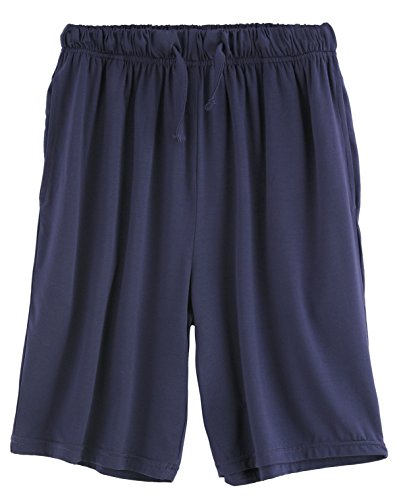 Latuza Men's Bamboo Sleep Shorts Loose Lounge Shorts