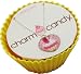 Groovy Charm Candy Cupcake Heart Necklace in Yellow Silicone Cupcake Cup & Gift Box 925 Sterling Silver Chain