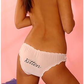 Kalita Kitten embroidered Silk chiffon knicker