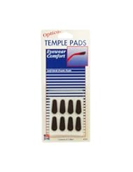 Self Stick Temple Pads Eyewear Comfort - 8 Coffee