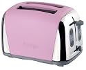 Prestige Deco Toaster, Pink, 2 Slice