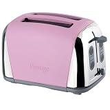 Prestige Deco Toaster, Pink, 2 Sliceby Prestige
