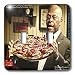 Rick London Political Humor Gifts - Herman Cain - Herman Cain Pizza Pie That Amore Funny Gifts - Light Switch Covers - double toggle switch
