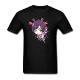 HSYFG Men's T-Shirts Bakemonogatari Kamiya Hiroshi Saitou Chiwa Horie Yui