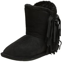 Steve Madden Women's Fringyy Slipper Boot