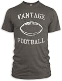 Vintage Distressed Vantage Football Tri-Blend T-Shirt