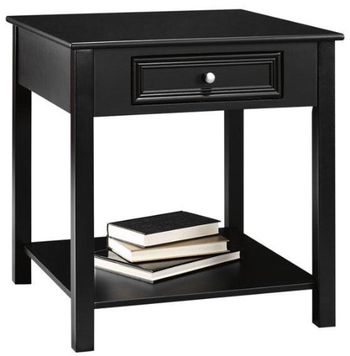 Oxford Square Anywhere Table 1-DRAWER BLACK