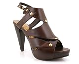 STUD SHIELD SLINGBACK HEEL