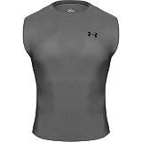 Men's HeatGear® Sleeveless T Tops by Under Armour - Grey, XL