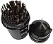 Drill America 29 Piece Mechanics Length High Speed Steel Drill Bit Set in Round Case (1/16" - 1/2" x 64ths), KFD Series