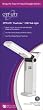 OTT-LITE TRUECOLOR PORTABLE LAMP-PALE GREY