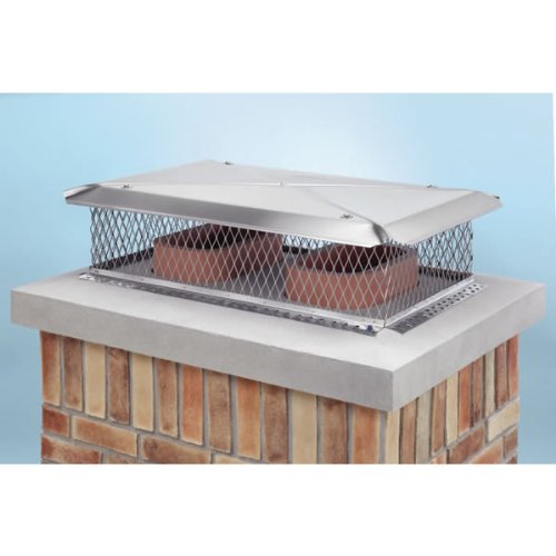 17'' x 29'' Gelco Stainless Steel MultiFlue Chimney Cap Best! choose