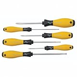 Wiha 30292 6-Piece Slotted and Phillips Screwdriver Set ESD with Soft Finish Grip by Wiha