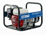SDMO HX3000 (2.9kW - 230V) Stromerzeuger mit Honda GX200 Motor und robustem Schutzrahmen