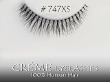 CREME (Pack of 4) 100% HUMAN HAIR Fashion Eye Lashes Pair #747XS
