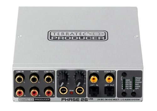 Childrens Toyshop  Computer : TerraTec Producer PHASE 26 USB - Sound card - 24-bit - 96 kHz - 106 dB SNR - 5.1 channel surround - USB