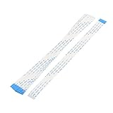 uxcell 柔軟フラットケーブル　データケーブル　Bタイプ　ホワイト　10個入 12ピン