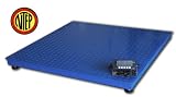 Ntep Approved Legal For Trade Low Profile Pallet Scale 5000 Lb. Capacity