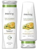 (Set of 2) Pantene Pro-V NatureFusion - with Melon Essence - Moisturizing Shampoo & Conditioner Set, 12.6 Oz
