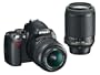 Nikon �f�W�^����჌�t�J���� D60 �_�u���Y�[���L�b�g D60WZ