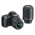 Nikon �f�W�^����჌�t�J���� D60 �_�u���Y�[���L�b�g D60WZ �j�R��