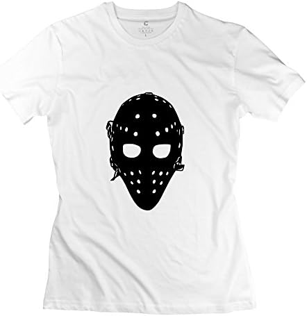 Vintage Particular Mask Tee - Female's T-shirts White Size XXL