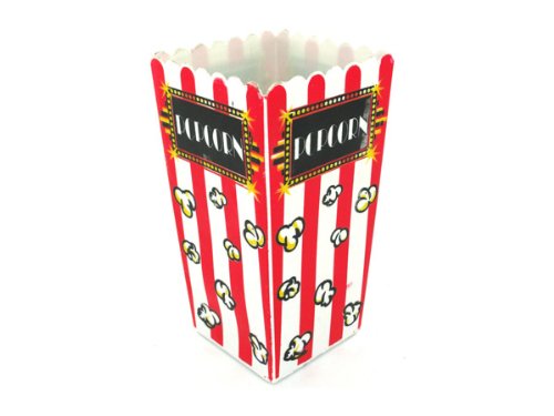 41cISvC5KAL 48 Pack of Plastic old fashioned popcorn container