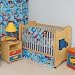 Boys Like Trucks 2-in-1 Crib