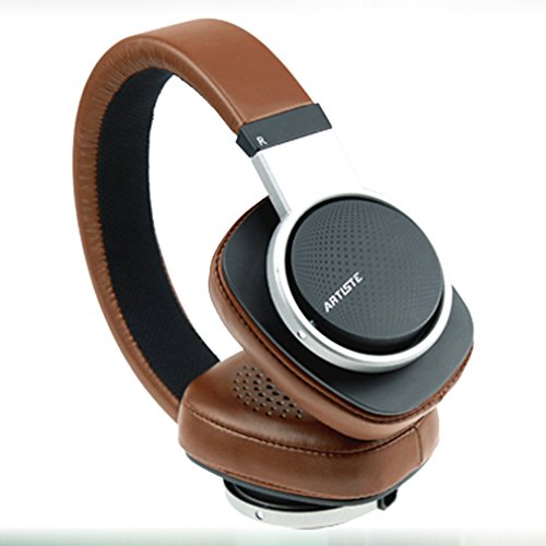 ARTISTE AWM130 HIFI level professional headset, 50mm large unit speaker Hi-Fi music. Three-band equalizer, the ultimate sense of hearing.with for Iphone 6/6 Plus/5S/5/4S/4,Ipad,Ipod,Samsung,HTC,LG,SONY,NOTE4, Smart Phone, 3.5mm stereo jack (Retail packaging - including 4M audio cable)