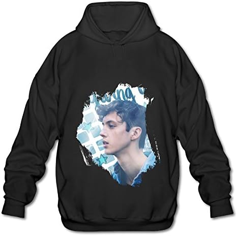 Love Troye Sivan Suburbia Tour 2016 Logo Black Hooded Sweatshirt For Men