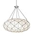 Tetra Collection Tiffany Style 4-Light Large Chandelier