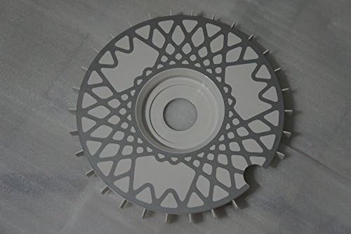 BBS RS turbofan replicas turbo fans Bremsenlüfter Wheel Fans Turbolüfter Lüfterräder White(70mm ,White)