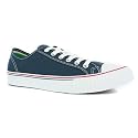 PF Flyers Center Low Toe Capped Canvas Trainers Navy - 8