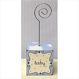 New Arrivals Large Photo Block, Baby in Blue Polka... by New Arrivals