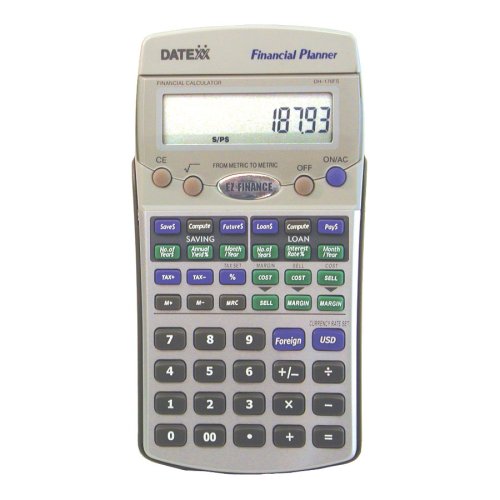 Datexx DH-170FS EZ Financial Planner Calculator