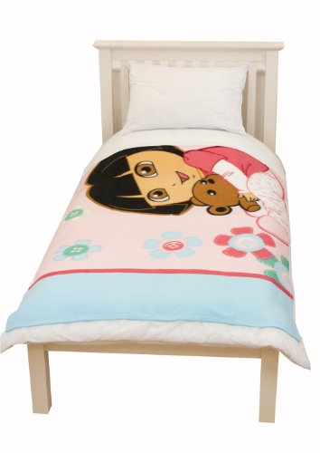 Character World Dora the Explorer Buttons Fleece Blanket