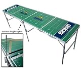 San Diego Chargers Portable NFL Tailgate Beer Pong Table - 8 Foot