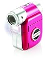Aiptek PocketDV T100LE Camcorder (SD Kartenslots, 4-fach digitaler Zoom, 3,8 cm Display, USB 2.0) pink