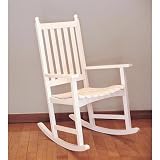 ACHLA Designs OFR-03 Eucalyptus Rocker Outdoor Rocking Chair