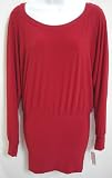Norma Kamali Everlast Hoodie Dress Red