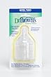 Dr. Brown's Natural Flow Level 2 Wide Neck Nipple, 3 Pack
