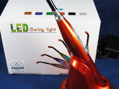 Dental LED Curing Light Wireless Light Cure Lamp FORZA4 F485C - Orange Lampara Fotocurado