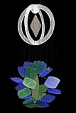 Goose Rocks Designs Jay Handcrafted Stained Glass Wind Chime