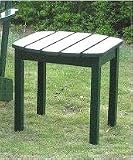 Kitchen & Housewares : International Concepts T-51901 Adirondack Collection - Hunter Green Side Table