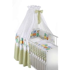 Schardt 13 402 1/606 - Bettset 4-teilig Colour Train ( 2-teilige Bettw�sche, Himmel und Nestchen)