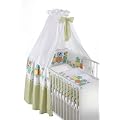 Schardt 13 402 1/606 - Bettset 4-teilig Colour Train ( 2-teilige Bettw�sche, Himmel und Nestchen)