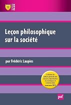 La société. Leçon philosophique