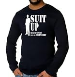 How I met your mother - SUIT UP - T-SHIRT langarm T-SHIRT, GR.L