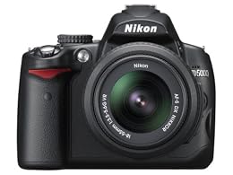 Nikon D5000 12 3 MP DX Digital SLR Camera with 18-55mm f 3 5-5 6G VR Lens and 2 7-inch Vari-angle LCD